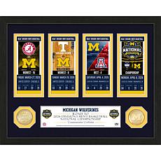 Michigan Wolverines 2026 NCAA Men's Basketball Ticket Frame