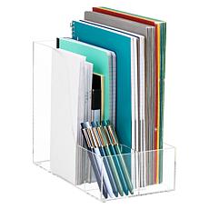 Mind Reader Vertical File Storage Desktop Organizer Magazine Holder