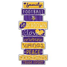 Minnesota Vikings Celebrations Stack 24" Sign 