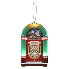 Mr. Christmas Miniature Vintage Jukebox Ornament 