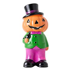 Mr. Halloween Illuminated 18" Blow Mold Figure with 4-Hour Timer