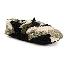 MUK LUKS Men's Quilted Sherpa Toggle Bootie