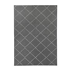 My Magic Carpet Medina Moroccan Diamond Washable Area Rug 5'x7'