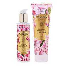 Nakery Beauty 2-piece Intimate Cleanser & Moisturizer Set