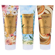 Nakery Beauty 3pc Crepe Smoothing & Tightening Body Butter Set AS