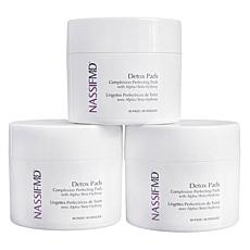 NassifMD® 3-pack 60-count Gentle Detox Pads