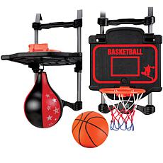 National Sporting Goods Over-the-Door Basketball and Boxing Combo