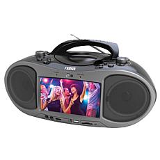 Naxa Bluetooth DVD Boombox with 7" LCD Screen