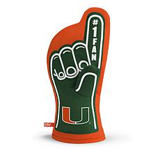 NCAA #1 Fan Oven Mitt - Miami Hurricanes