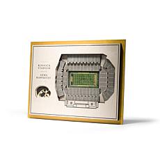 NCAA Iowa Hawkeyes  StadiumViews 3-D Wall Art - Kinnick Stadium 