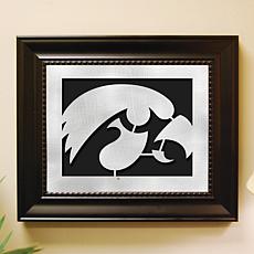 NCAA Laser Cut Logo Wall Art - Iowa