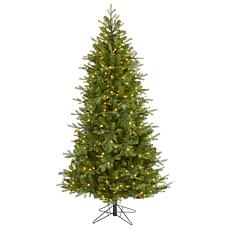 Nearly Natural 7 Ft. Vienna Fir Christmas Tree with 450 Lights