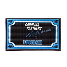NFL Embossed Door Mat - Panthers