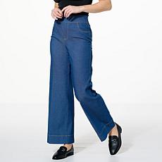 Nina Leonard Wide-Leg Trouser Jean