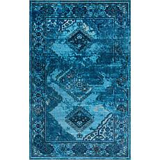 nuLOOM 4' 4" x 6' Distressed Tribal Lavonna Area Rug