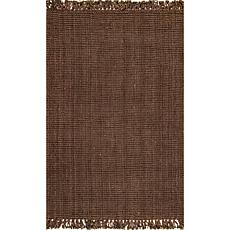 nuLOOM 4' x 6' Daniela Farmhouse Chunky Jute Area Rug 