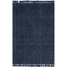 nuLOOM  7' 6" x 9' 6" Daniela Farmhouse Chunky Jute Area Rug