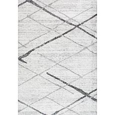 nuLOOM Thigpen Contemporary Area Rug - 4' x 6' Gray