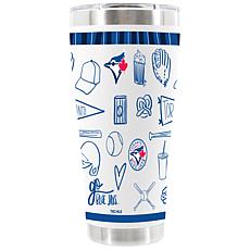 Official MLB 30oz Stainless Steel Tumbler Blue Jays