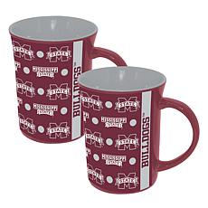 Officially Licensed College Team Spirit 15oz Ceramic Mug 2-pack