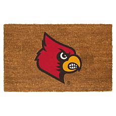 Officially Licensed Colored Logo Door Mat - Louisville