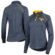 Officially Licensed Colosseum Bikram Zip Long Sleeve - West Virginia  