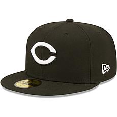 Officially Licensed Fanatics MLB Men's Reds Team Logo Fitted Hat