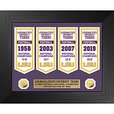 Officially Licensed Louisiana State Univ. Champ Deluxe Banner - Tigers