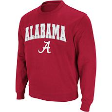 Officially Licensed Men's Alabama Crimson Tide Arch & Logo Sweatshirt