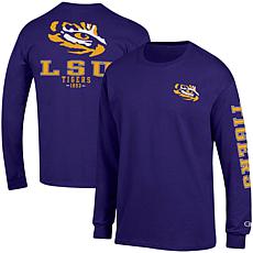 Officially Licensed Men's Champion Purple Team Stack Long Sleeve - ...