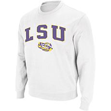 Officially Licensed Men's LSU Tigers Arch & Logo Sweatshirt