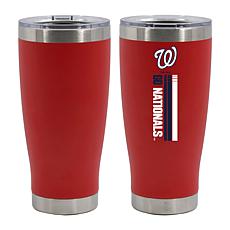 Officially Licensed MLB 20 oz. Stainless Steel Tumbler - Nationals