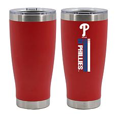 Officially Licensed MLB 20 oz. Stainless Steel Tumbler - Phillies