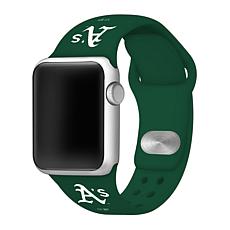 Officially Licensed MLB Apple Watchband 42/44mm - Oakland Athletics
