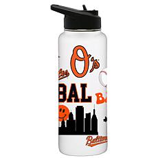 Officially-Licensed MLB Baltimore Orioles 34oz Stainless Steel Tumb...