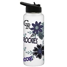 Officially-Licensed MLB Colorado Rockies 34oz Stainless Steel Tumbler