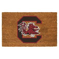 Officially Licensed NCAA Colored Logo Door Mat - South Carolina