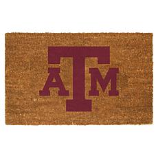 Officially Licensed NCAA Colored Logo Door Mat - Texas A&M