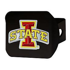 Officially Licensed NCAA Iowa State Cyclones Black Metal Hitch Cover