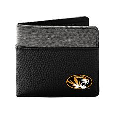 Officially Licensed NCAA Missouri Tigers Pebble BiFold Wallet