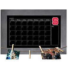 Officially Licensed NCAA NC State Monthly Chalkboard w/ Clothespins