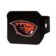 Officially Licensed NCAA Oregon State Beavers Black Metal Hitch Cover