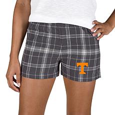 Officially Licensed NCAA Tennessee Ultimate Ladies' Flannel Short