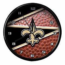 Officially Licensed New Orleans Saints Team Football Clock