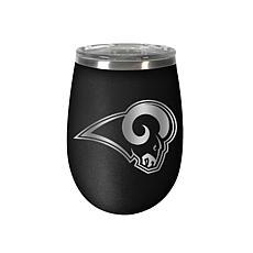 Officially Licensed NFL 12 oz. Stealth Wine Tumbler - Los Angeles Rams