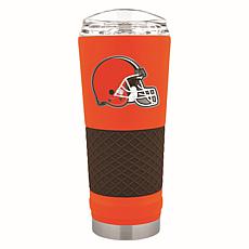 Officially Licensed NFL 24oz Team Draft Tumbler w/ Emblem - Browns 