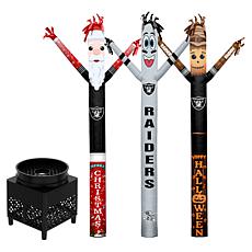 Officially Licensed NFL 3pk Sporticulture Inflatable Crazy Sports Fan