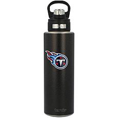 Officially Licensed NFL 40oz. Wide Mouth Leather Water Bottle, Titans