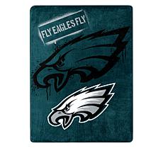 Officially Licensed 60 x 70 Prima Fleece Echo Throw Blanket - Eagles