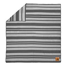 Officially Licensed NFL Acrylic Stripe Throw Blanket-Cleveland Browns